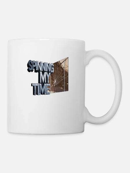 Ich drehe meine Zeit - Tasse - Weiß