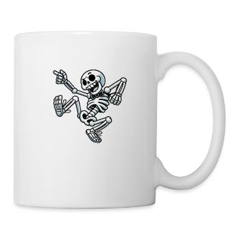 Skull Dancing - Tasse - Weiß - Rechts