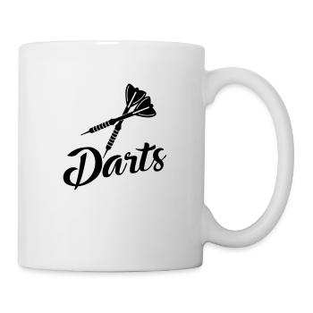 Darts - Tasse - Weiß - Rechts