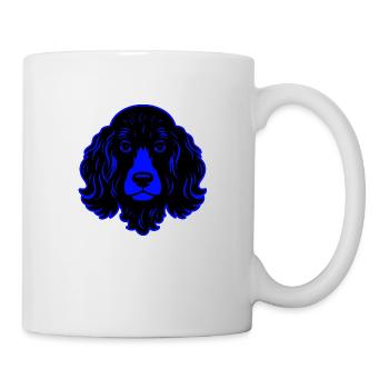 Poodle Dog Animal Portrait - Mug - white - Right