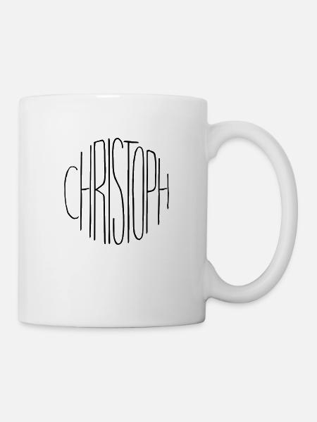 Christoph - Tasse - Weiß