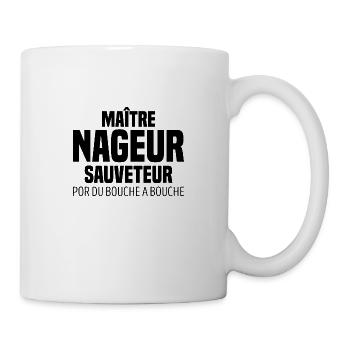 Lifeguard Lifeguard Gift Funny Humor Job - Mug - white - Right