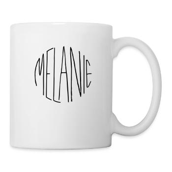 Melanie - Mug blanc - blanc - Droite