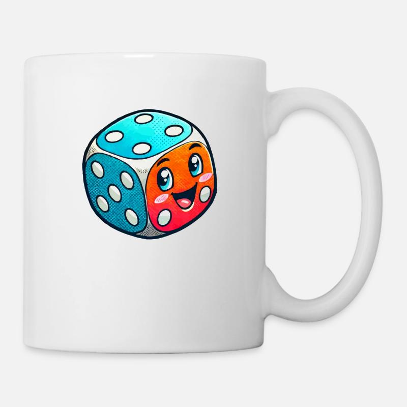 Bande dessinée Cube - Mug blanc - blanc