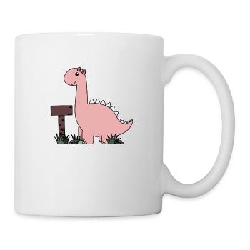 Dino - Tasse - Weiß - Rechts