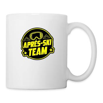 Après Ski Party Team Saying - Mug - white - Right