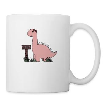 Dino Lara - Mug blanc - blanc - Droite