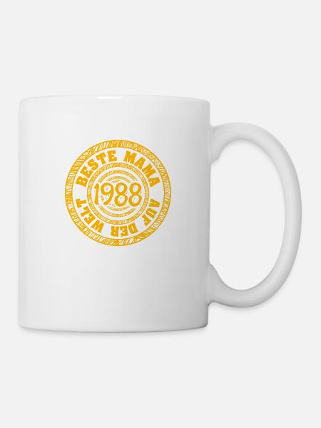 Mum 1988 - Tasse - Weiß
