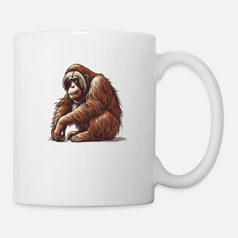 Orangutan - Mug - white