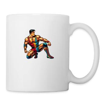 Wrestling - Tasse - Weiß - Rechts
