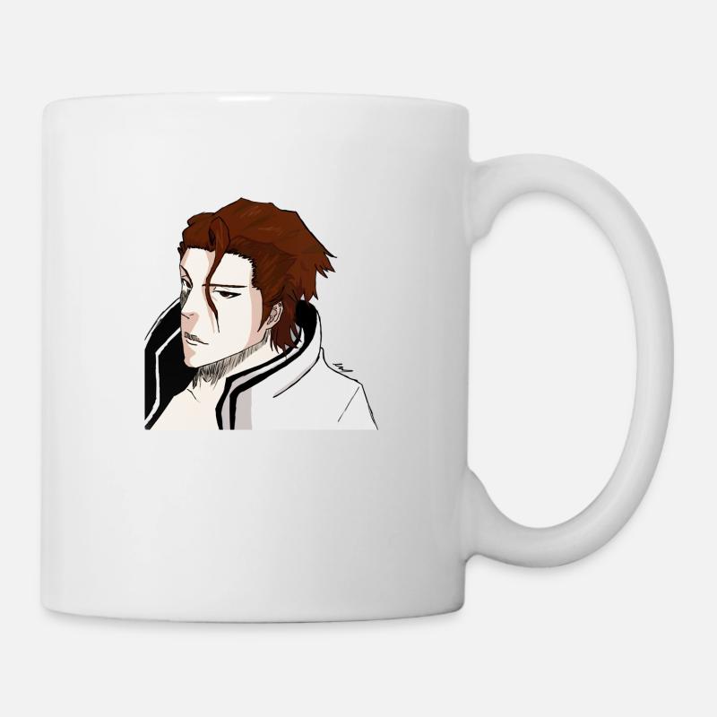 [BLEACH] Aizen Sosuke Design - Tasse - Weiß