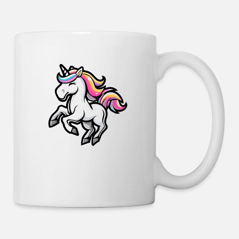 Unicorn Comic - Mug - white