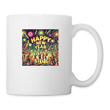New Year's Eve Party Happy New Year - Mug - white - Right