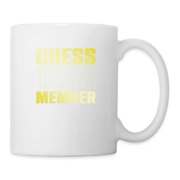 Équipe d'échecs - Mug blanc - blanc - Droite