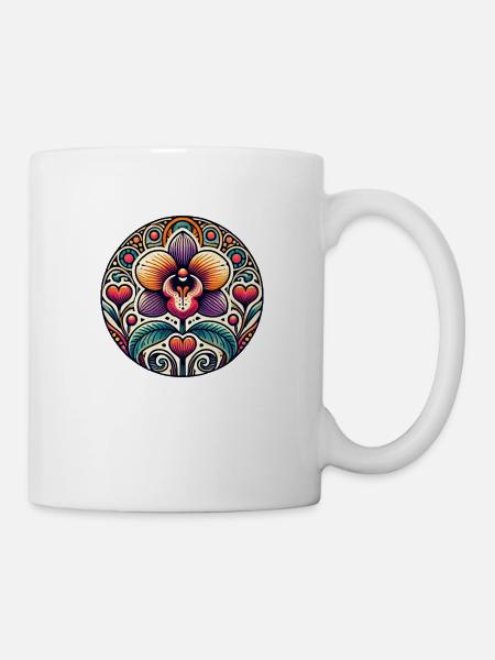 Orchid - Mug - white