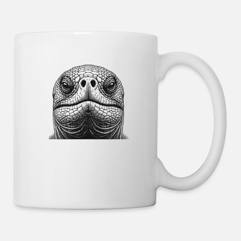 Schildkröte - Tasse - Weiß