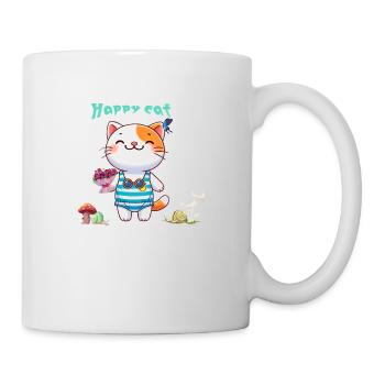 Cute cat - Mug - white - Right