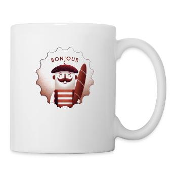 French Bonjour - Mug - white - Right