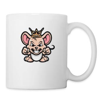 Mouse Cartoon Crown - Mug - white - Right