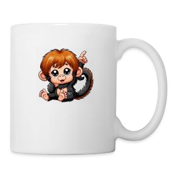 Orangutan baby - Mug - white - Right
