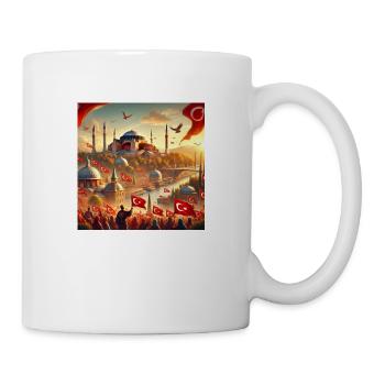 Un paysage majestueux de la Turquie - fierté - Mug blanc - blanc - Droite