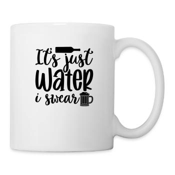 It's just water i sweat drink beer - Mug - white - Right