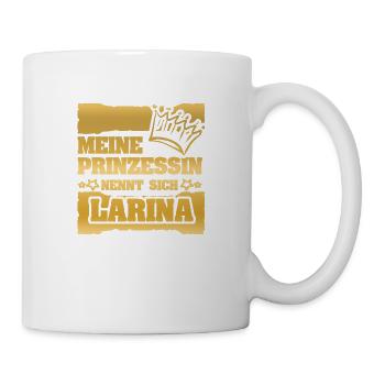 Nom de jeune fille Larina - Mug blanc - blanc - Droite
