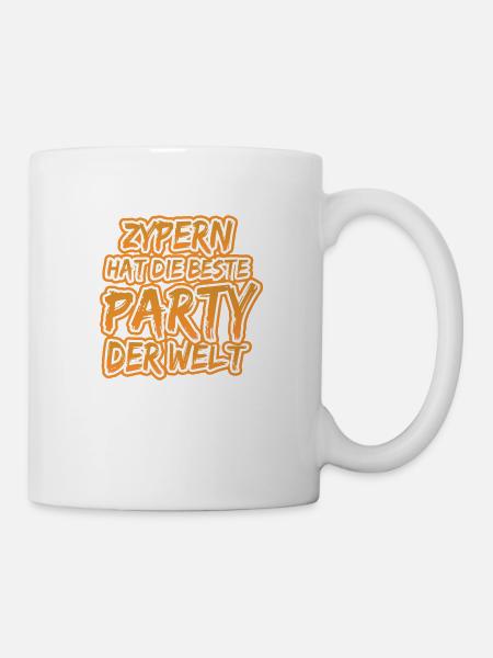 Zypern Zypern - Tasse - Weiß
