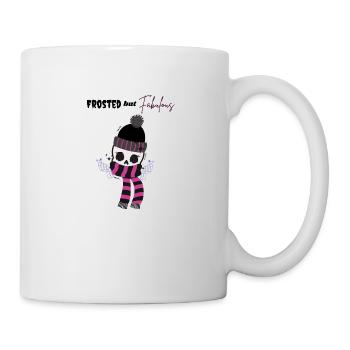 Squelette givré mais fabuleux - Mug blanc - blanc - Droite