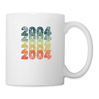 Birthday 2004 - Tasse - Weiß - Rechts
