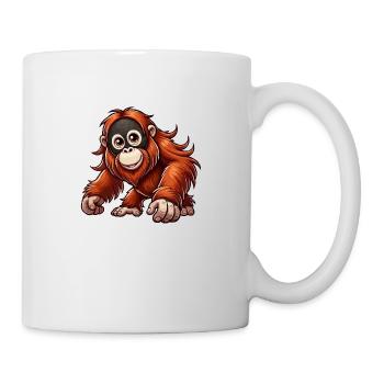 Orang-Utan 1 - Tasse - Weiß - Rechts