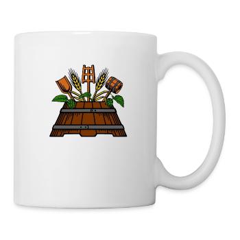 Brewer logo - Mug - white - Right