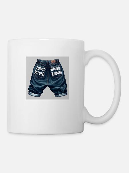 Baggy Outfit - Mug - white
