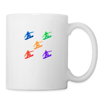 Bergfashion Colours 1 - Tasse - Weiß - Rechts
