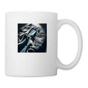 Baggy Jeans - Mug - white - Right