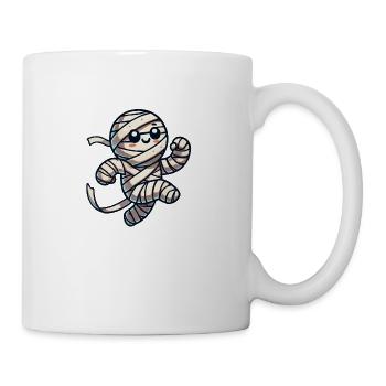mumie comic - Tasse - Weiß - Rechts