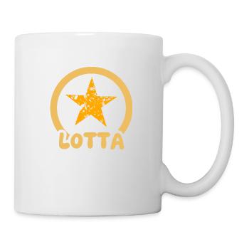 Lotta als Vorname - Tasse - Weiß - Rechts