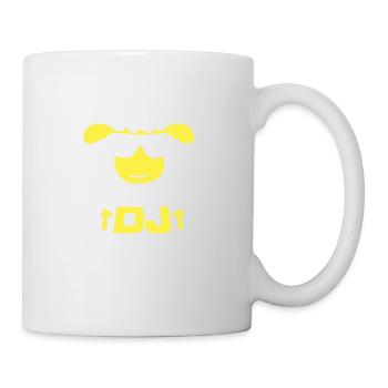 Mouton Officiel DJ Lunettes de soleil Fête Agneau Sweet Cool - Mug blanc - blanc - Droite