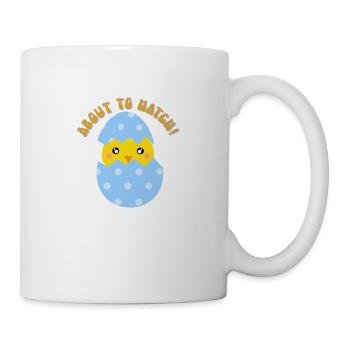 About to Hatch Boy - Mug - white - Right