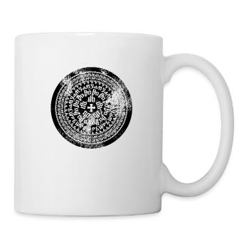 Kroatien hrvatska kroatien europa zagreb glagoljica - Tasse - Weiß - Rechts