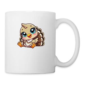 Truthahn-Baby - Tasse - Weiß - Rechts