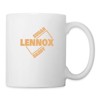 Geschenk für Lennox - Tasse - Weiß - Rechts