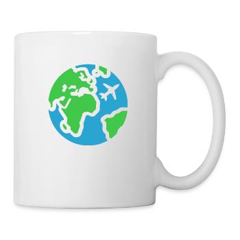 Voyage Humour vacances - Mug blanc - blanc - Droite