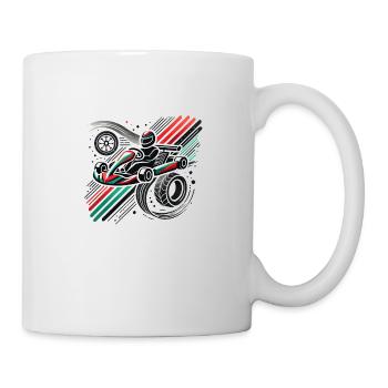 Kartsport Deluxe - Tasse - Weiß - Rechts