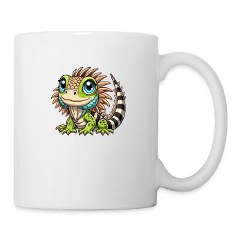Enfant iguane - Mug blanc - blanc - Droite
