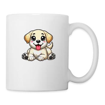 Labrador - Tasse - Weiß - Rechts