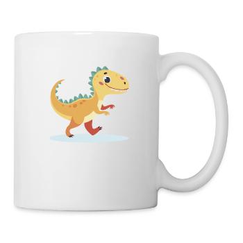 Wylpex: The Smiling T-Rex - Mug - white - Right