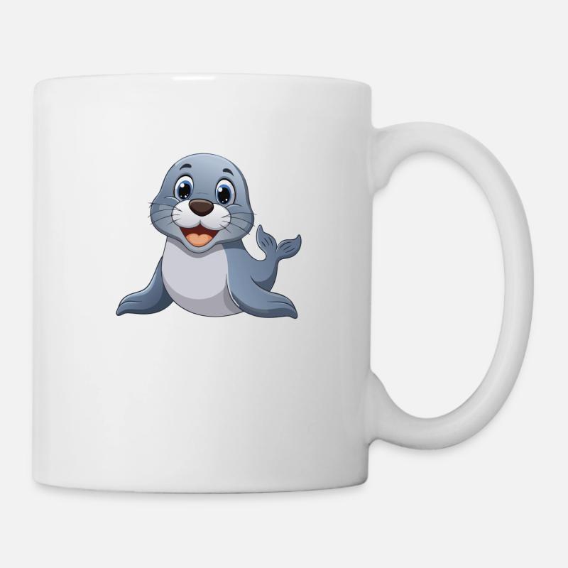 Robbchen – Der süße Blickfang! - Tasse - Weiß