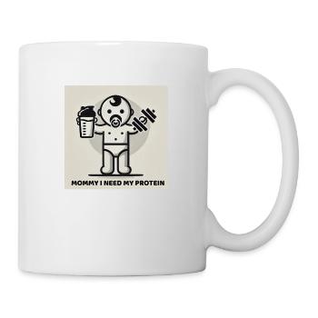 Protein Power Baby - Mug - white - Right