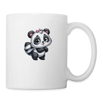 Girl's tie - Mug - white - Right